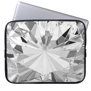 Housse Pour Ordinateur Portable Diamant réaliste : 3D Texture Gros plan