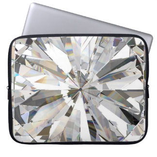 Housse Pour Ordinateur Portable Diamant réaliste : Agrandissement 3D