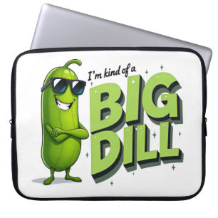 Housse Pour Ordinateur Portable Dill Pickles Amateurs Cadeau - Drôle Drôle Dessins