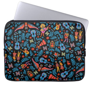 Housse Pour Ordinateur Portable Disney Pixar Coco   Motif de caractères colorés