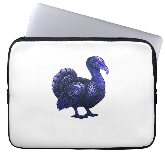 Housse Pour Ordinateur Portable Distopian Turquie Thanksgiving Design Classique T- (Devant)