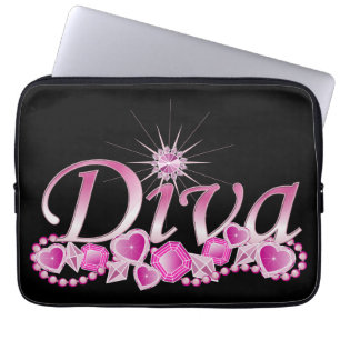 Housse Pour Ordinateur Portable Diva Bling