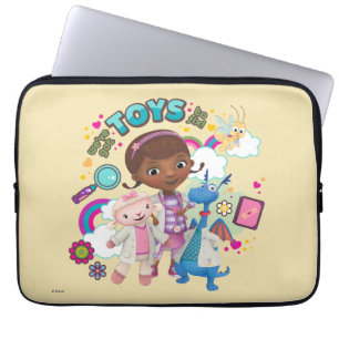 Housse Pour Ordinateur Portable Doc McStuffins Nous avons des jouets à réparer