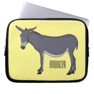 Housse Pour Ordinateur Portable Donkey cartoon