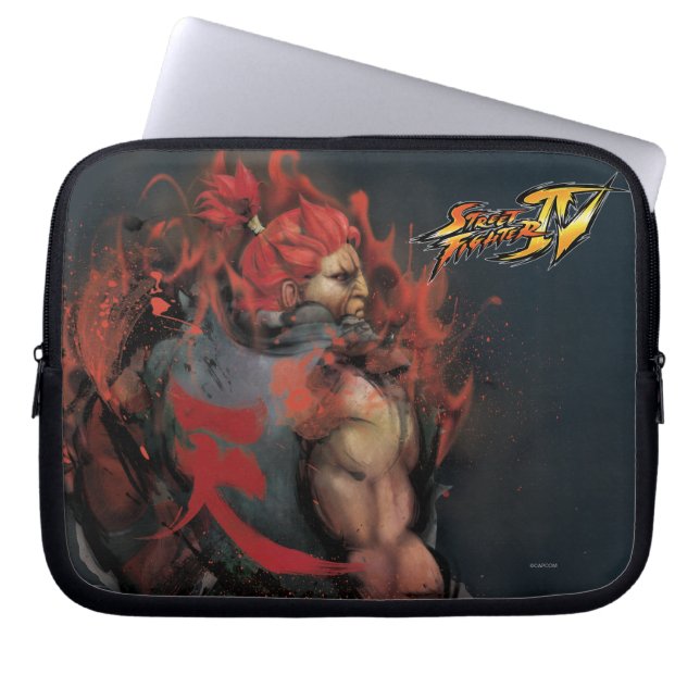 Housse Pour Ordinateur Portable Dos d'Akuma (Devant)
