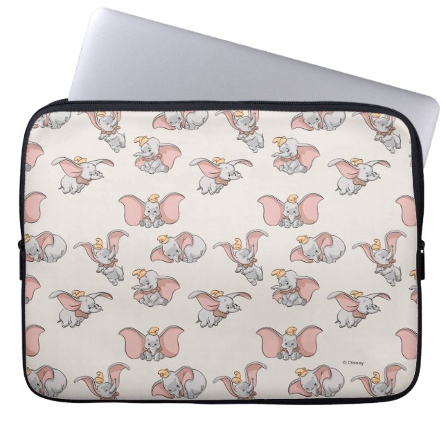 Housse Pour Ordinateur Portable Douce Motif Dumbo (Devant)