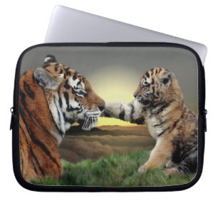 Housse Pour Ordinateur Portable Douille de tigre et d'ordinateur portable de CUB