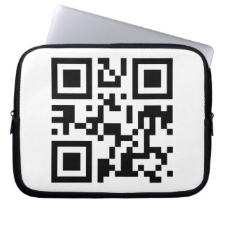 Housse Pour Ordinateur Portable Douille d'ordinateur portable avec le code de QR