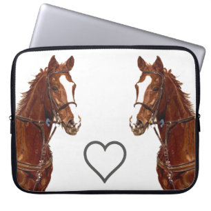 Housse Pour Ordinateur Portable Douille d'ordinateur portable de cheval de pur