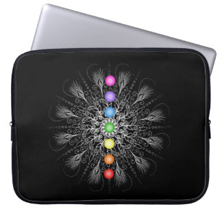 Housse Pour Ordinateur Portable Douille d'ordinateur portable de mandala de Chakra