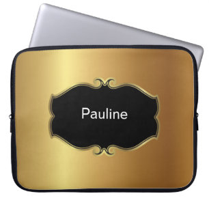 Housse Pour Ordinateur Portable Douille d'ordinateur portable de monogramme