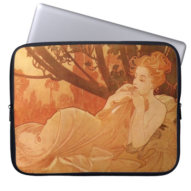 Housse Pour Ordinateur Portable Douille d'ordinateur portable de Nouveau d'art (Devant)