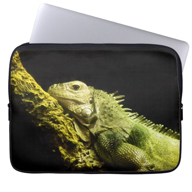 Housse Pour Ordinateur Portable Douille noble d'ordinateur portable d'iguane (Devant)