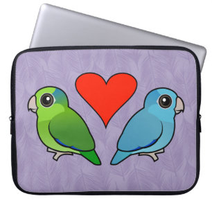 Housse Pour Ordinateur Portable Douille Pacifique de coutume de Parrotlet