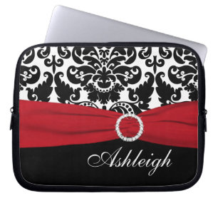 Housse Pour Ordinateur Portable Douille rouge, blanche, noire d'ordinateur