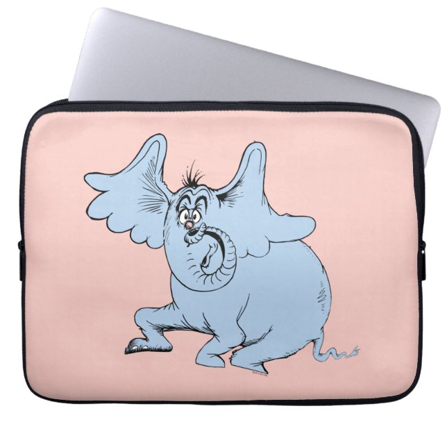 Housse Pour Ordinateur Portable Dr Seuss | Horton et le spectre de la poussière (Devant)