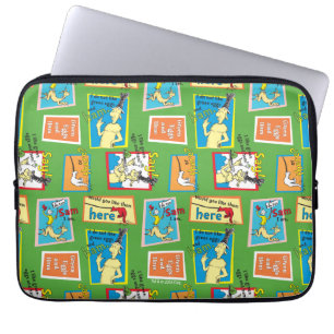 Housse Pour Ordinateur Portable Dr. Seuss Les œufs verts au jambon citations d'his