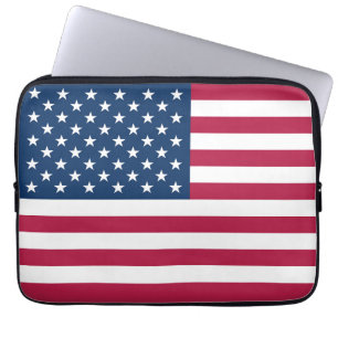 Housse Pour Ordinateur Portable Drapeau américain