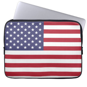 Housse Pour Ordinateur Portable Drapeau américain, Drapeau américain