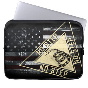 Housse Pour Ordinateur Portable Drapeau américain Gadsden Snake Aviation militaire