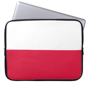 Housse Pour Ordinateur Portable Drapeau de la Pologne