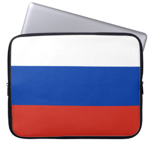 Housse Pour Ordinateur Portable Drapeau de la Russie