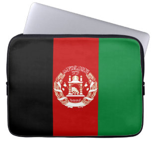 Housse Pour Ordinateur Portable Drapeau de l'Afghanistan