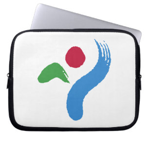 Housse pour ordinateur portable Drapeau de Séoul