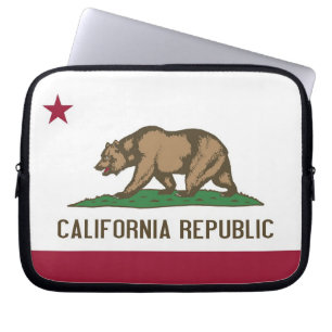 Housse Pour Ordinateur Portable Drapeau d'État de Californie