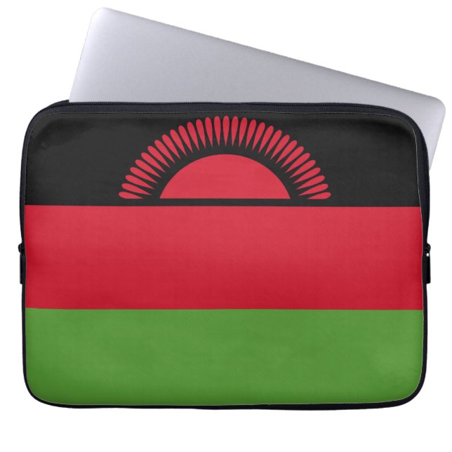 Housse Pour Ordinateur Portable drapeau du Malawi (Devant)