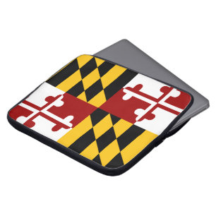 Housse Pour Ordinateur Portable Drapeau du Maryland