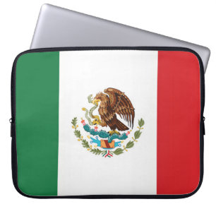 Housse Pour Ordinateur Portable Drapeau du Mexique