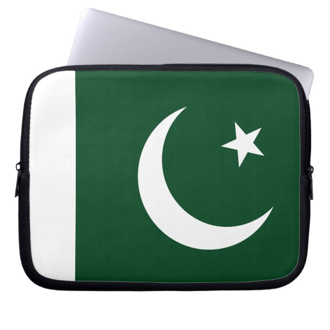 Housse Pour Ordinateur Portable Drapeau du Pakistan (Devant)