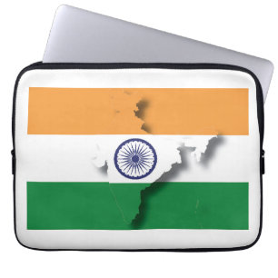 Housse Pour Ordinateur Portable Drapeau INDE