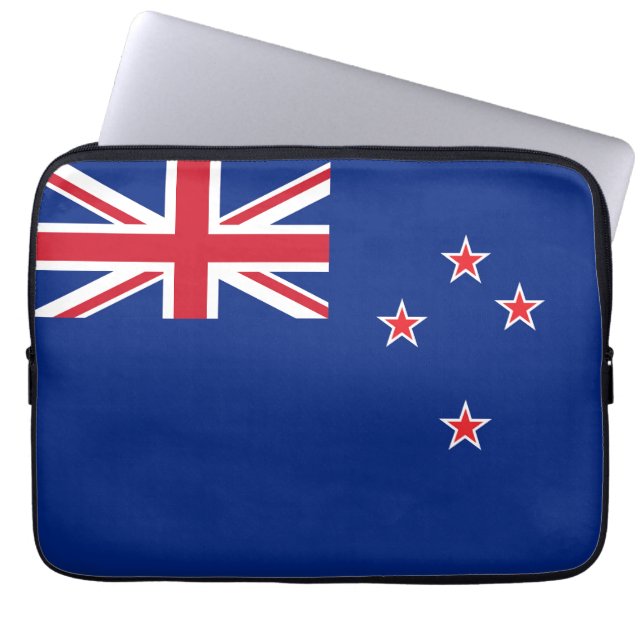 Housse Pour Ordinateur Portable Drapeau néo-zélandais (Devant)