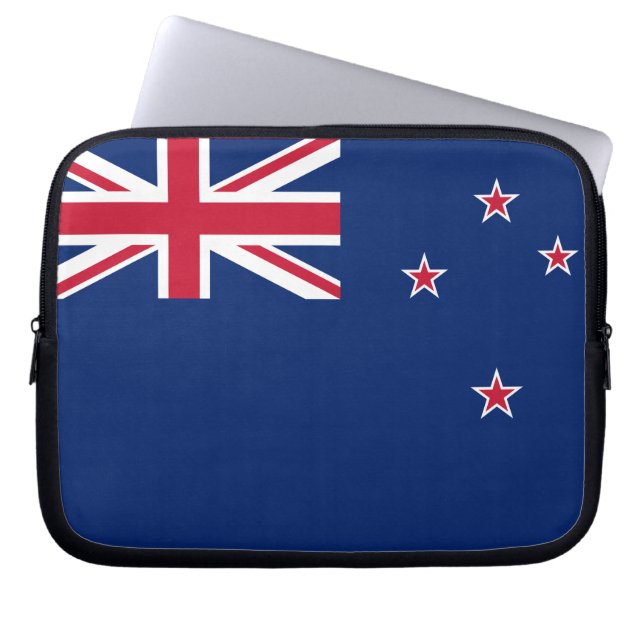 Housse Pour Ordinateur Portable Drapeau néo-zélandais (Devant)