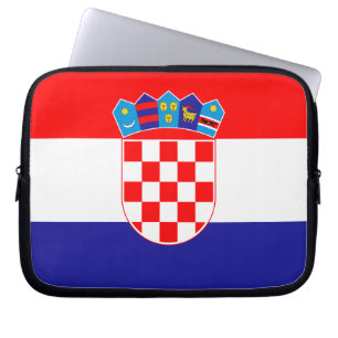 Housse Pour Ordinateur Portable Drapeau patriotique croate