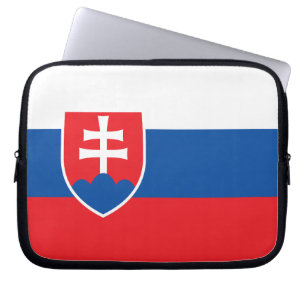Housse Pour Ordinateur Portable Drapeau Slovaquie Sleeve pour ordinateur portable