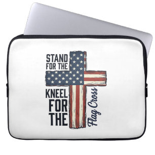 Housse Pour Ordinateur Portable Dress pour le drapeau agenouillez pour la croix co