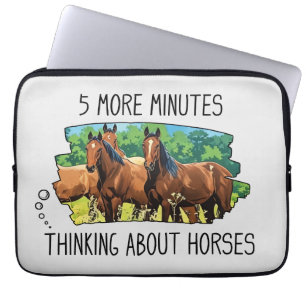 Housse Pour Ordinateur Portable Drôle Chevaux Portable Sleeve