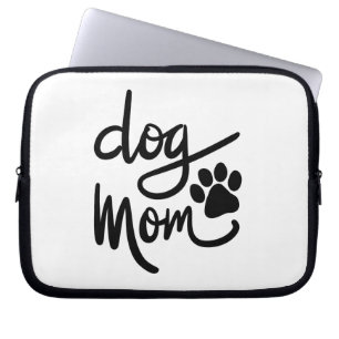 Housse Pour Ordinateur Portable Drôle Chien Paw Chien Maman