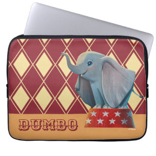 Housse Pour Ordinateur Portable Dumbo  Podium Smiling Atop Circus