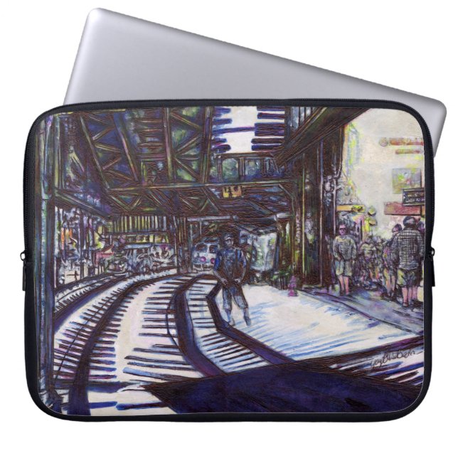 Housse Pour Ordinateur Portable Dusting the Piano (Devant)