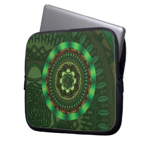 Housse pour ordinateur portable Earth Mandala