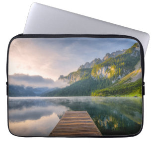 Housse Pour Ordinateur Portable Eau Azure Alpine Lake, Autriche