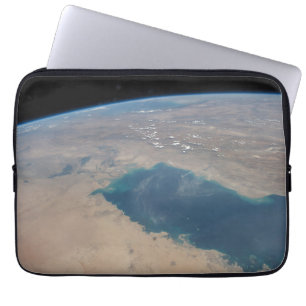 Housse Pour Ordinateur Portable Eaux Bleues Tropicales Du Golfe Persique.
