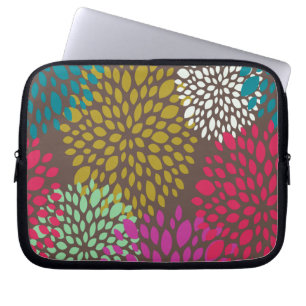 Housse Pour Ordinateur Portable Éclaboussure de chrysanthème