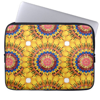 Housse Pour Ordinateur Portable Éclat de soleil doré