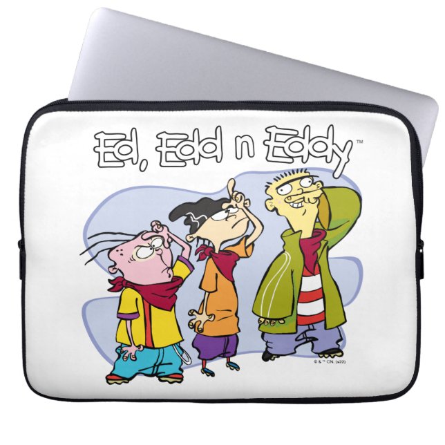 Housse Pour Ordinateur Portable Ed, Edd, n Eddy Hand Signes (Devant)