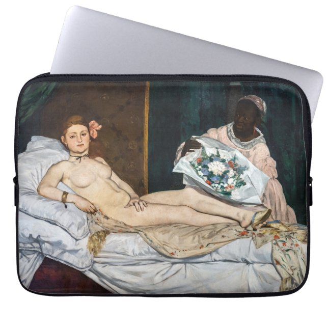 Housse Pour Ordinateur Portable Edouard Manet - Olympia (Devant)